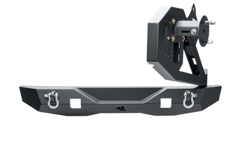 Rugged Ridge — Rugged Ridge 07-18 Jeep Wrangler (JK/JKU) XOR Rear Bumper w/Swing Out Tire Carrier - Tex. Blk
OFFROAD_BUMPERS
Bumper - view 8