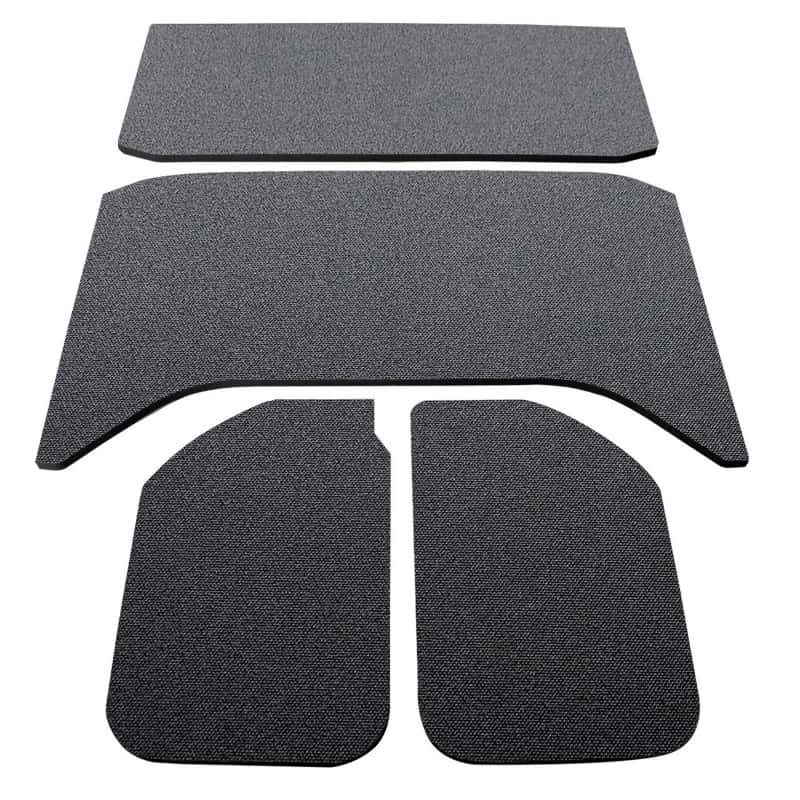DEI — DEI 11-18 Jeep Wrangler JK 4-Door Boom Mat Headliner - 4 Piece - Black
Sound Dampening Kit - view 2