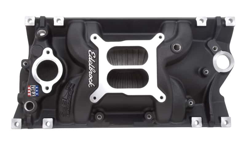 Edelbrock — Edelbrock Manifold Performer Eps SB Chevy Vortec Black Finish
MANIFOLD - view 2
