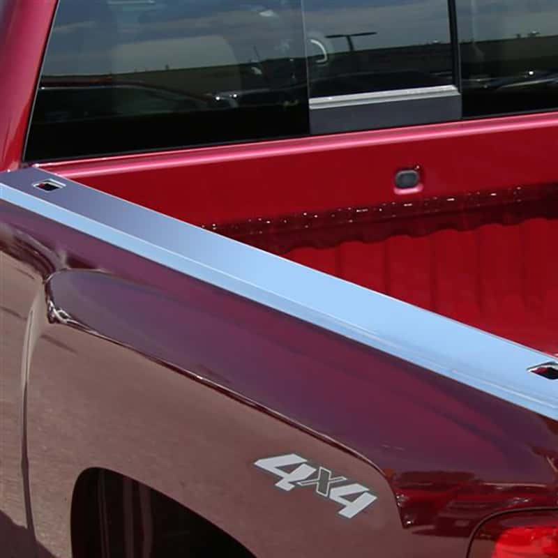 Putco — Putco 99-06 Chevy Silv 8ft Long Box / 01-05 HD (Excl. Dually) Stainless Steel Skins (Holes)
TrkBedSideRailProt - view 2