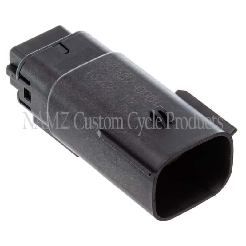 NAMZ — NAMZ 07-23 VRSDX/CS/AW Main Harness Molex MX-150 8-Position Male Connector - Black (HD 72478-07BK) - view 1