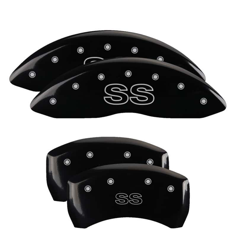 MGP — MGP 4 Caliper Covers Engraved Front & Rear Classic/SS Black finish silver ch
Caliper Covers - view 1