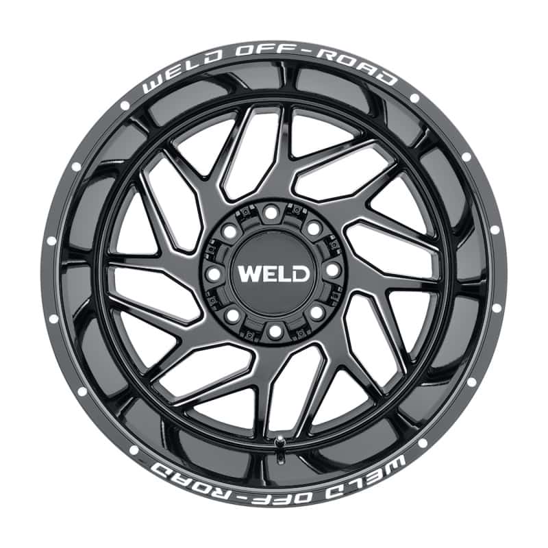 Weld — Weld Off-Road W117 20X9 Fulcrum 6X135 6X139.7 ET20 BS5.75 Gloss Black MIL 106.1 - view 1
