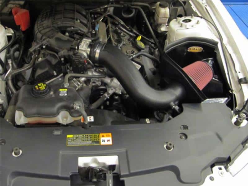 Airaid — Airaid 11-14 Ford Mustang 3.7L V6 MXP Intake System w/ Tube (Dry / Red Media)
Performance Air Inta
Air Intake System - view 4
