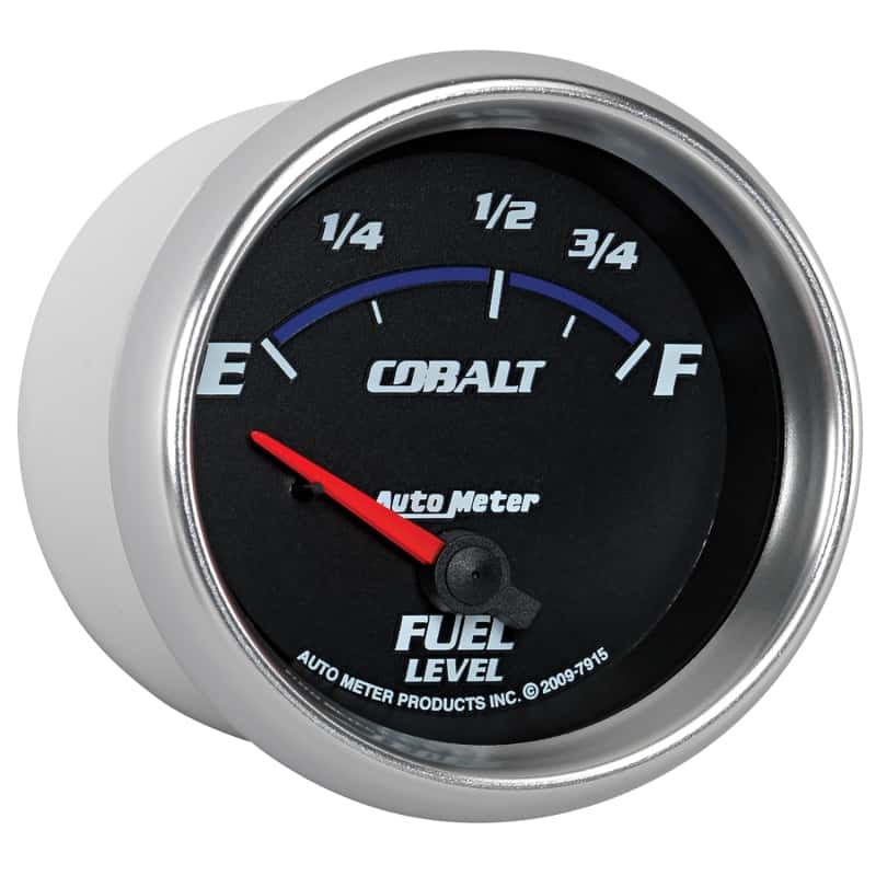 AutoMeter — AutoMeter Gauge Fuel Level 2-5/8in. 73 Ohm(e) to 10 Ohm(f) Elec Cobalt
GA 2.6" FU 73-10 CB - view 11