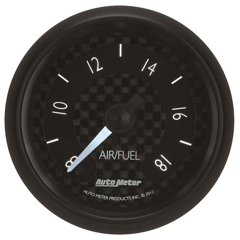 AutoMeter — Autometer GT Series 52mm Full Sweep Electronic 8:1-18:1 AFR Wideband Air/Fuel Ratio Analog
2-1/16" ANALOG WIDEB - view 9
