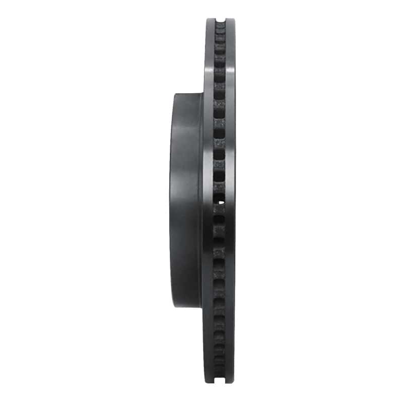 R1 Concepts — R1 19-25 Toyota Corolla (US/Canada) Front Left Drilled & Slotted Black Brake Rotor
R1 Brake Rotor Drill - view 3