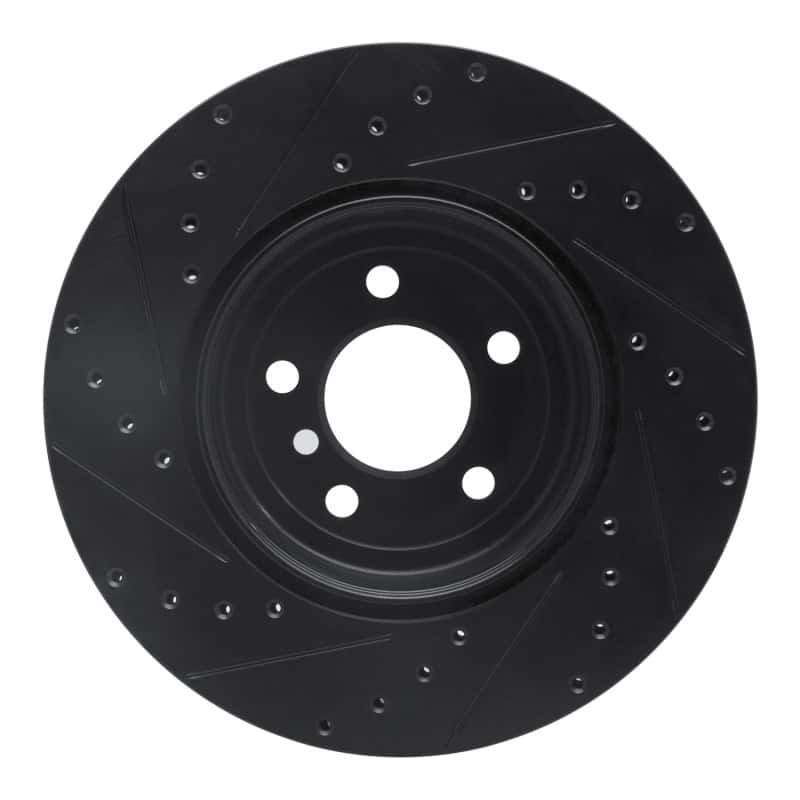 R1 Concepts — R1 13-21 BMW 428I xDrive Coupe & Convertible Rear Right Drilled & Slotted Black Brake Rotor
R1 Brake Rotor Drill - view 5