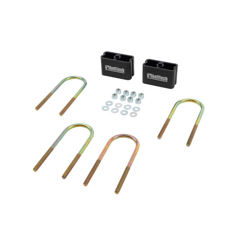 Belltech — Belltech LOWERING BLOCK KIT 3inch EXTRUDED BLOCKS
LOWERING BLOCK KIT - view 4