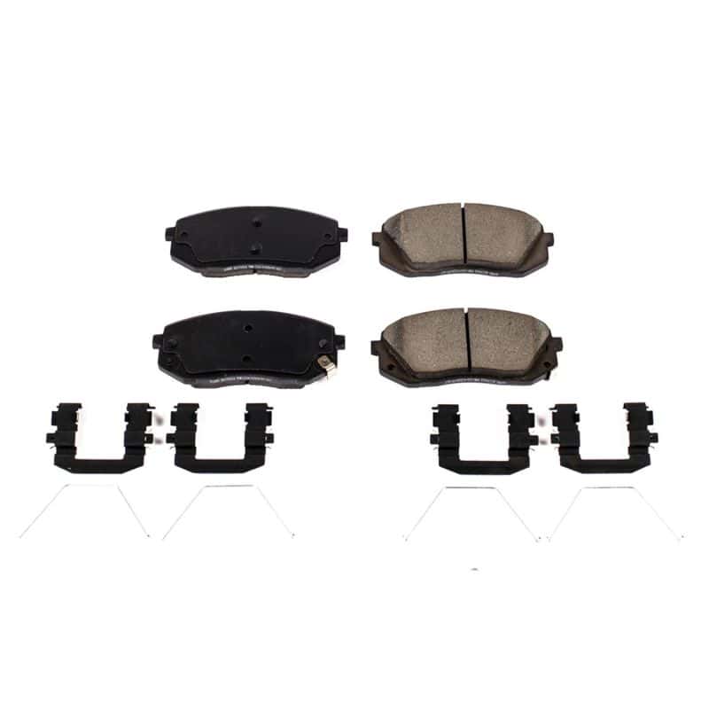 PowerStop — Power Stop 2019 Hyundai Elantra GT Front Z17 Evolution Ceramic Brake Pads w/Hardware
Z17 Brake Pads - view 1