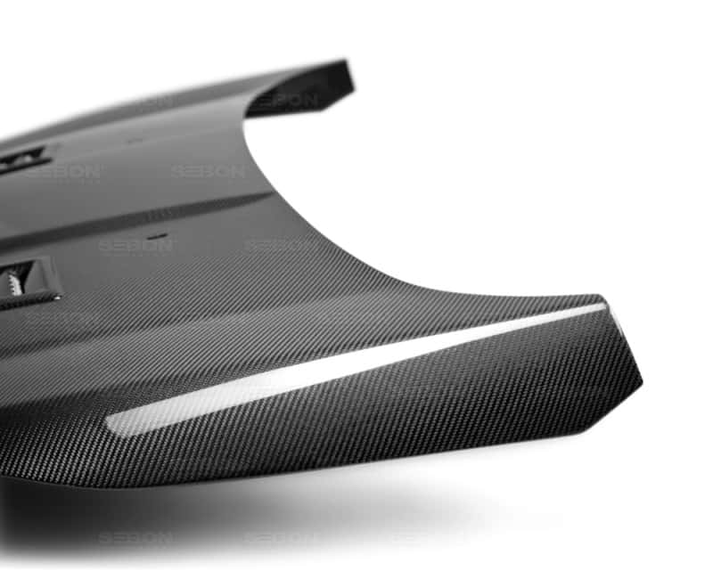 Seibon — Seibon 14+ Ford Fiesta RS Style Carbon Fiber Hood - view 4