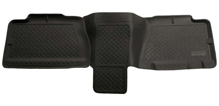 Husky Liners — Husky Liners 01-06 Chevy Suburban/Yukon XL/Denali XL Classic Style 2nd Row Black Floor Liners - view 2