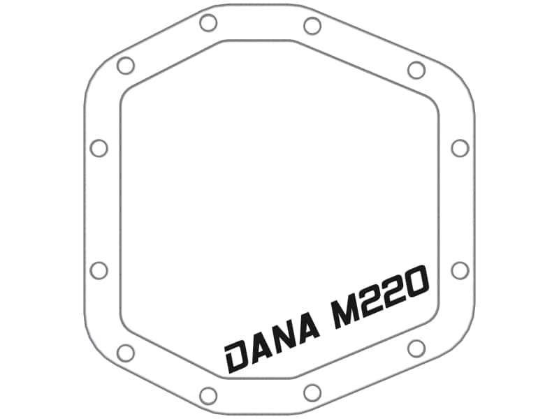 aFe — aFe Power Cover Diff Rear Machined w/ Gear Oil 2019 Ford Ranger (Dana M220)
Differential Cover - view 6