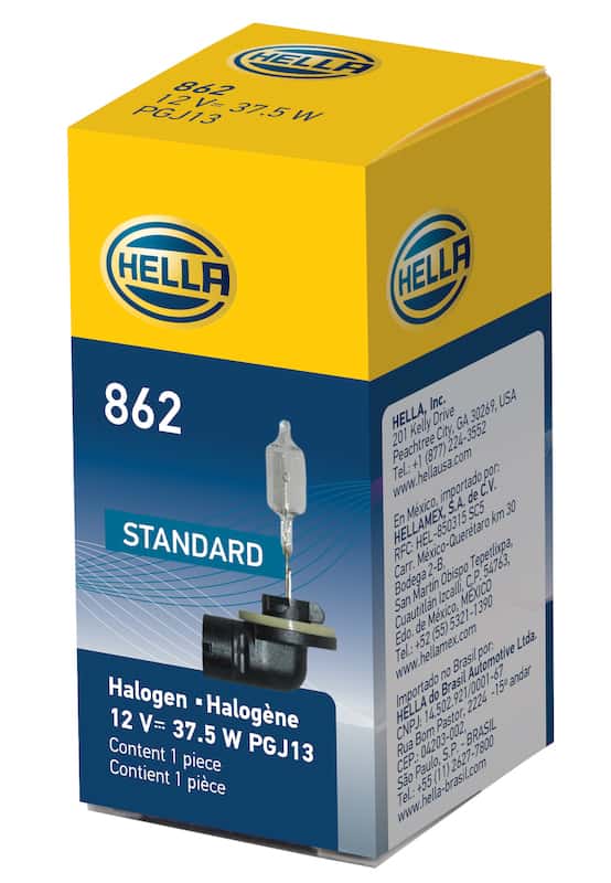 Hella — Hella Bulb 862 12V 37.5W PGJ13 T3.25
862 Halogen Bulb - view 9