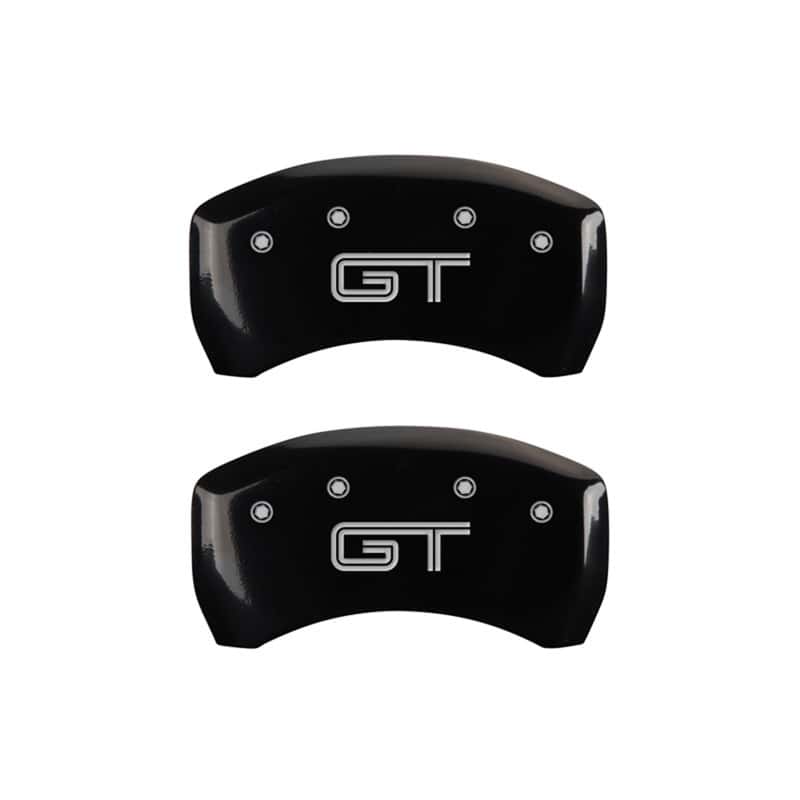 MGP — MGP Rear set 2 Caliper Covers Engraved Rear GT Black finish silver ch
Caliper Covers - view 1