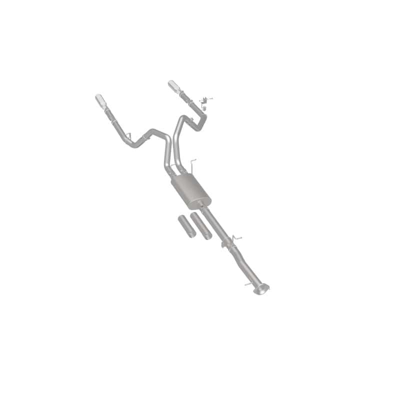 Magnaflow — MagnaFlow Stainless Cat-Back Exhaust 2015 Chevy Silverado 2500HD 6.0L Dual Split Rear Exit 4in
Cat-Back - view 12