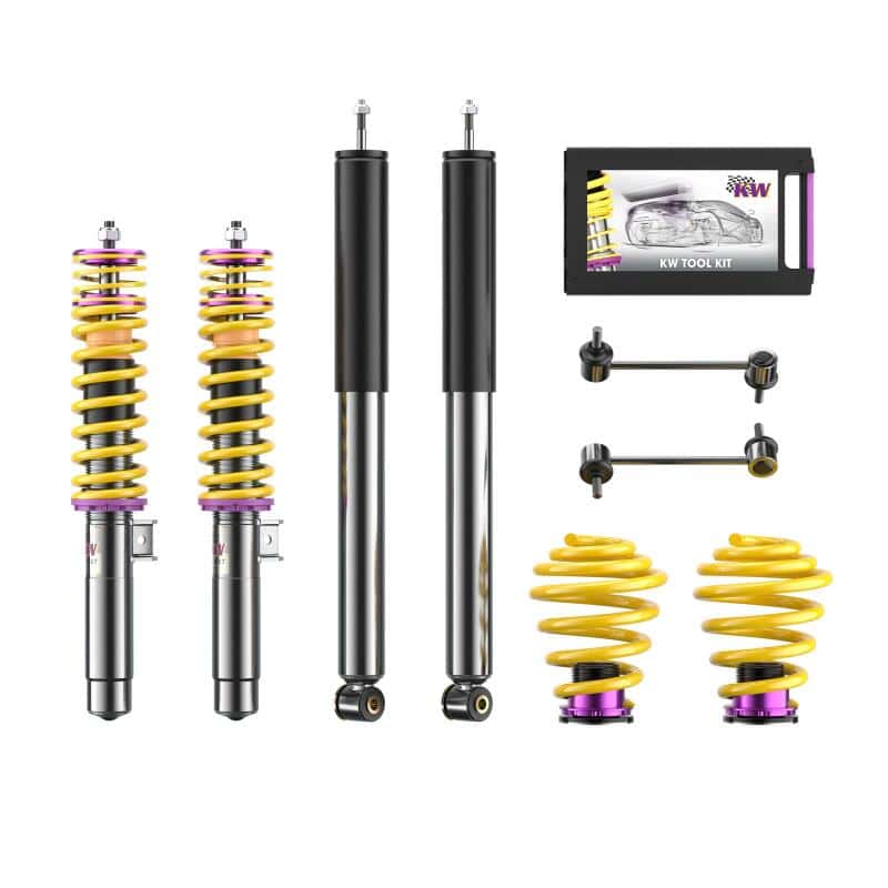 KW — KW Coilover Kit V1 BMW 3series E46 (346L 346C)Sedan Coupe Wagon Convertible Hatchback; 2WD
Coilover Kit - view 2