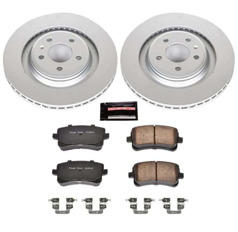 PowerStop — Power Stop 10-11 Audi S4 Rear Z23 Evolution Sport Coated Brake Kit - view 1
