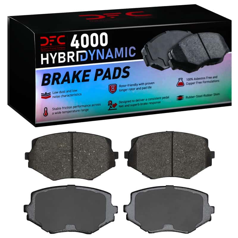 DFC — DFC 94-02 Mazda Miata Front 4000 HybriDynamic Brake Pads
DFC Brake Pad Set - view 5
