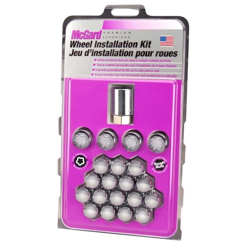 McGard — McGard 5 Lug Hex Install Kit (Clamshell) w/Locks (Cone Seat Nut) 1/2-20 / 13/16 Hex - Chrome - view 3