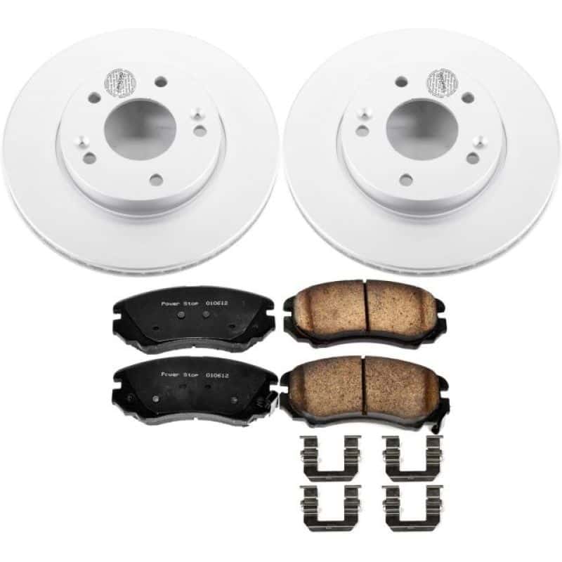 PowerStop — Power Stop 10-11 Kia Soul Front Z17 Evolution Geomet Coated Brake Kit - view 1