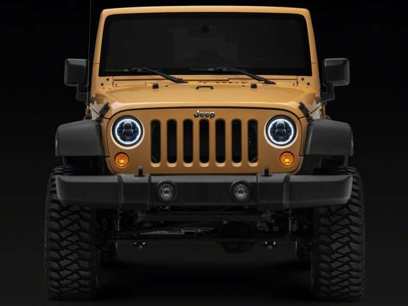 Raxiom — Raxiom 07-18 Jeep Wrangler JK Axial 7-In LED Headlights w/ DRL Turn Signals- Blk Housing (Clear)
Headlights - view 13