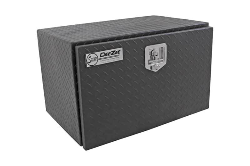 Dee Zee — Dee Zee Universal Tool Box - Specialty Underbed Black BT Alum 30X20X18 (Txt Blk)
ToolBxTrkBedUnderBed - view 2
