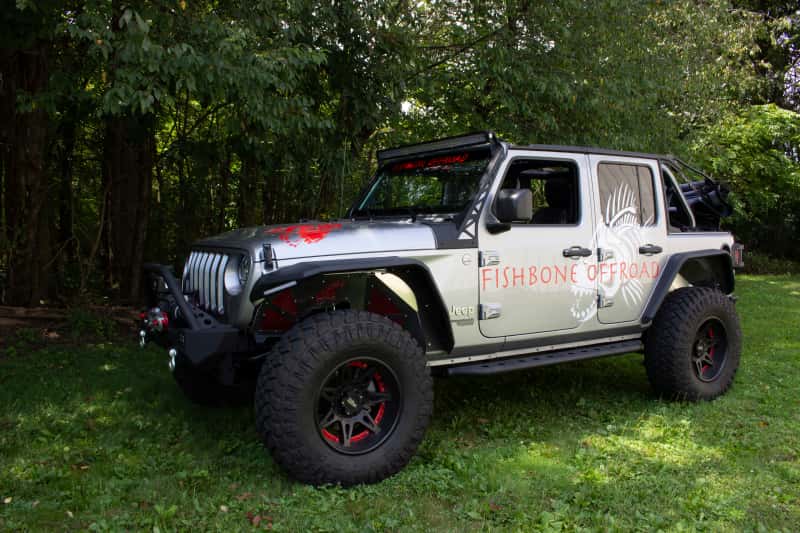 Fishbone Offroad — Fishbone Offroad 2018+ Jeep Wrangler JL Step Slider 4 Door - view 9