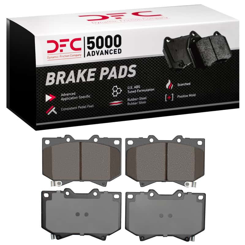 DFC — DFC 00-02 Toyota Sequoia Front 5000 Advanced Ceramic Brake Pads
DFC Brake Pad Set - view 1