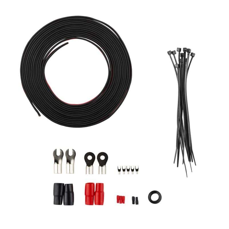 DS18 — DS18 4-GA Amplifier Install Kit- Red - view 3
