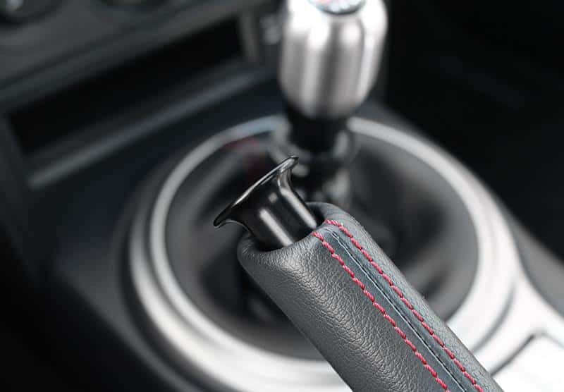 Perrin Performance — PERRIN 05-25 Subaru WRX / 05-21 STI / 13-26 BRZ/GR86/FR-S Parking Brake Drift Button - Black - view 4