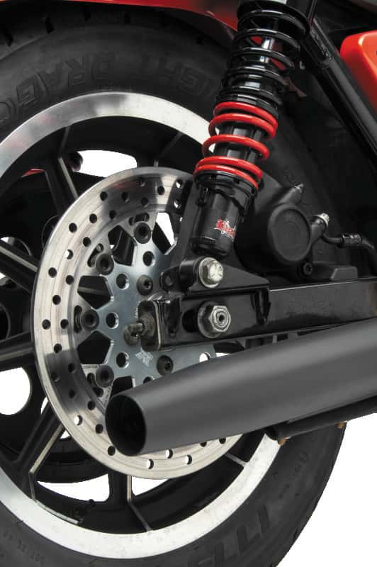 TwinPower — Twin Power 84-17 Big Twin Exc 08-17 FLH FLT Rear 11.5 Floating Rotor Silver Mesh - view 2