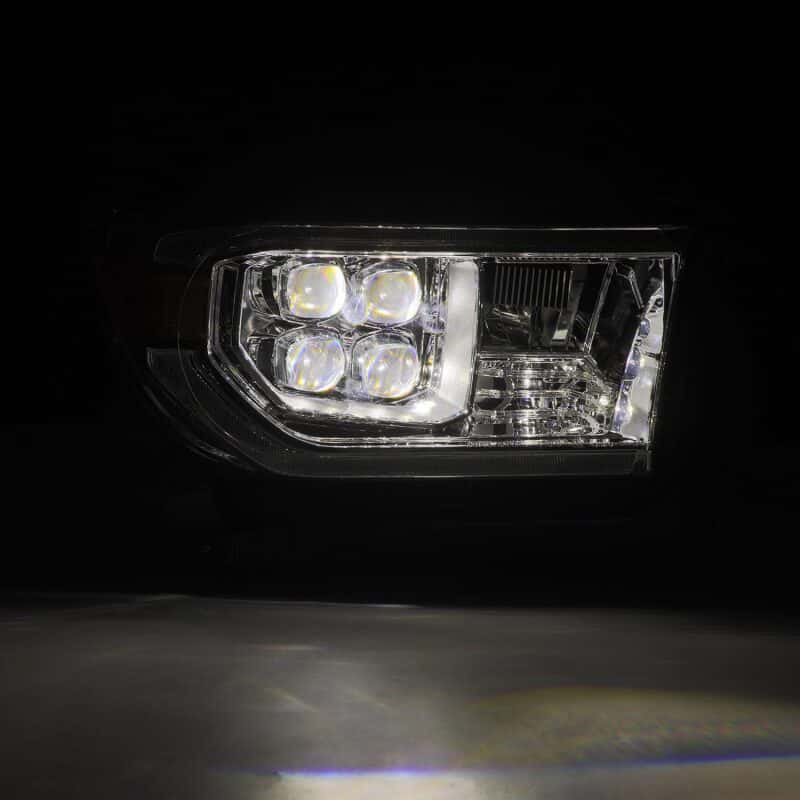 AlphaRex — AlphaRex 07-13 Toyota Tundra / 08-17 Sequoia NOVA LED Proj HL Chrome w/Actv Light Seq. Sig + DRL
Projector Headlights - view 3