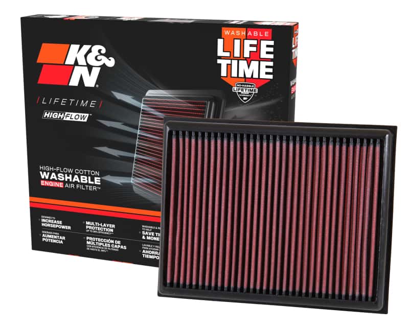 K&N Engineering — K&N 15-17 Nissan NP300 L4-2.3L DSL Drop In Air Filter
Replacement Air Filt
Air Filter - view 9