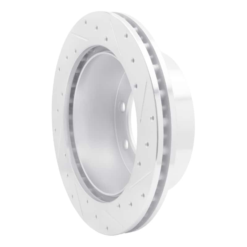 R1 Concepts — R1 99-07 Ford E-150 Rear Left Drilled & Slotted Silver Brake Rotor
R1 Brake Rotor Drill - view 4