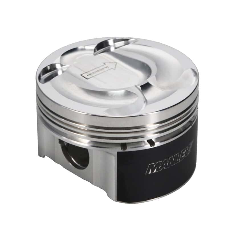 Manley Performance — Manley Ford 2.0L EcoBoost 88mm +.5mm Size Bore 9.3:1 Dish Extreme Duty Piston Set
Piston Set - view 4