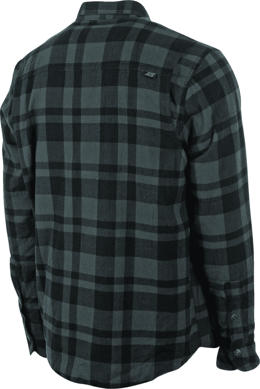 Speed and Strength — Speed and Strength Black 9 2.0 Moto Shirt Grey - Small - view 1