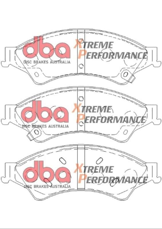 DBA — DBA 11-15 Ford Ranger 2.2L Diesel 2Dr XP Performance Front Brake Pads
Brake Pad - view 1