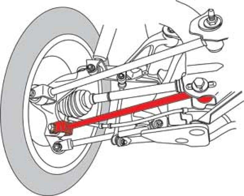 SPC Performance — SPC Performance 12-13 Infiniti M35H / 11-13 M37 / 14-16 Q50 Rear Lower Left and Right Control Arms
CONTROL ARM - view 4