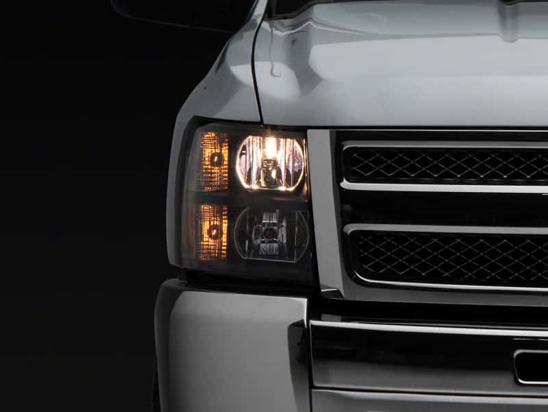 Raxiom — Raxiom 07-13 Chevrolet Silverado 1500 Euro Headlights- Blk Housing (Clear Lens)
Headlights - view 1