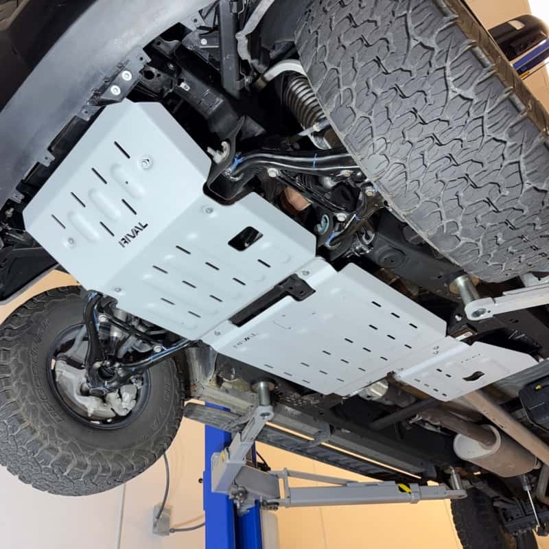 Rival 4x4 — Rival 19-26 Chevrolet Silverado Tahoe Sierra Yukon Escalade Transfer Case Skid Plate - view 4