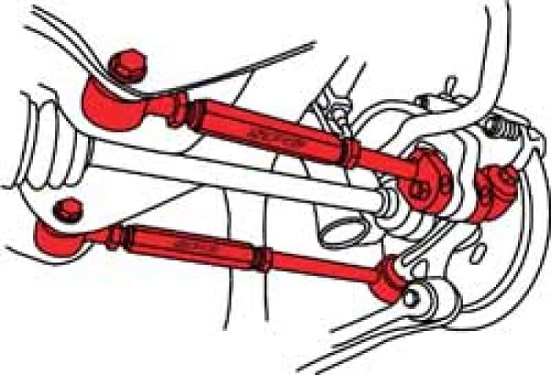 SPC Performance — SPC Performance 93-07 Subaru Impreza (All) Rear EZ Arm XR Adjustable Control Arms
CAMBER/TOE ARMS
ADJ ARM SE - view 5