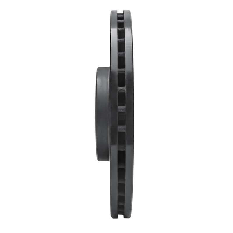 R1 Concepts — R1 10-16 Volvo XC60 Front Left Drilled & Slotted Black Brake Rotor
R1 Brake Rotor Drill - view 3