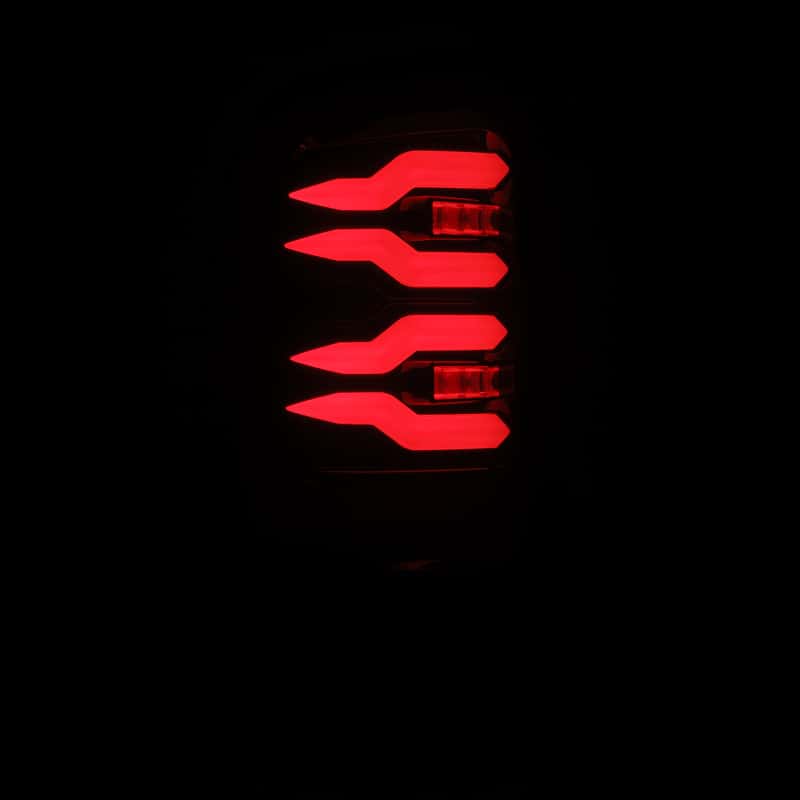 AlphaRex — AlphaRex 94-01 Dodge Ram 1500/2500/3500 LUXX-Series LED Tail Lights - Black/Red - view 2