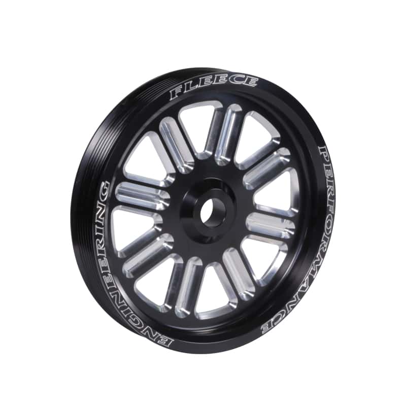Fleece Performance — Fleece Performance Dodge Cummins Dual Pump Spoke Pulley (For Use w/ FPE Dual Pump Bracket) Black
Belt Idler Pulley - view 1