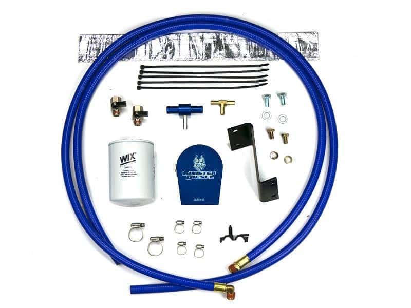 Sinister Diesel — Sinister Diesel 11-15 Chevy/GMC Duramax Coolant Filtration System
Coolant Filter Kit - view 1