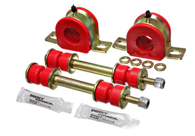 Energy Suspension — Energy Suspension 85-89 Ford Astro Van 2WD 1-1/4in Front Sway Bar Bushing Set - Red
Sway Bar Bushing Kit - view 2