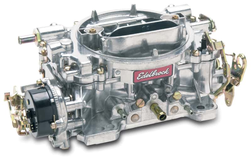 Edelbrock — Edelbrock Carburetor Performer Series 4-Barrel 800 CFM Electric Choke Satin Finish - view 1