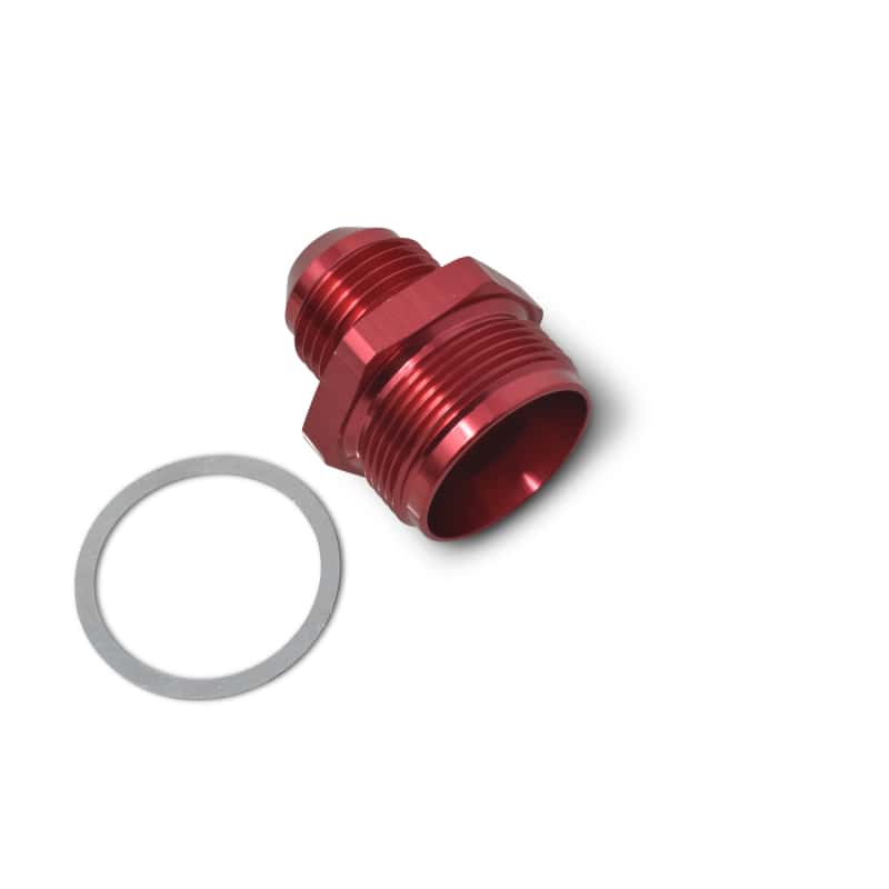 Russell — Russell Performance 1in-20 x 8 AN Male Flare Adapter (66-89 Edelbrock Q-Jets/75-89 Stock Q-Jets)
Adapter Fitting - view 6