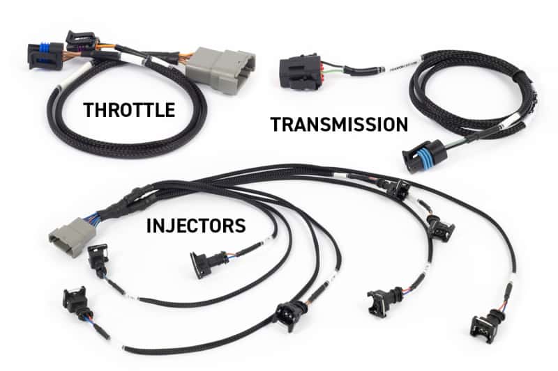 Haltech — Haltech NEXUS Rebel LS Gen III Cable Throttle/EV1 Injectors/Manual Transmission - view 1